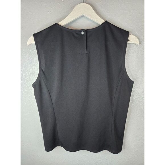 Pendleton Women's Black Sleeveless Tank Top Size 10 - Picture 4 of 6